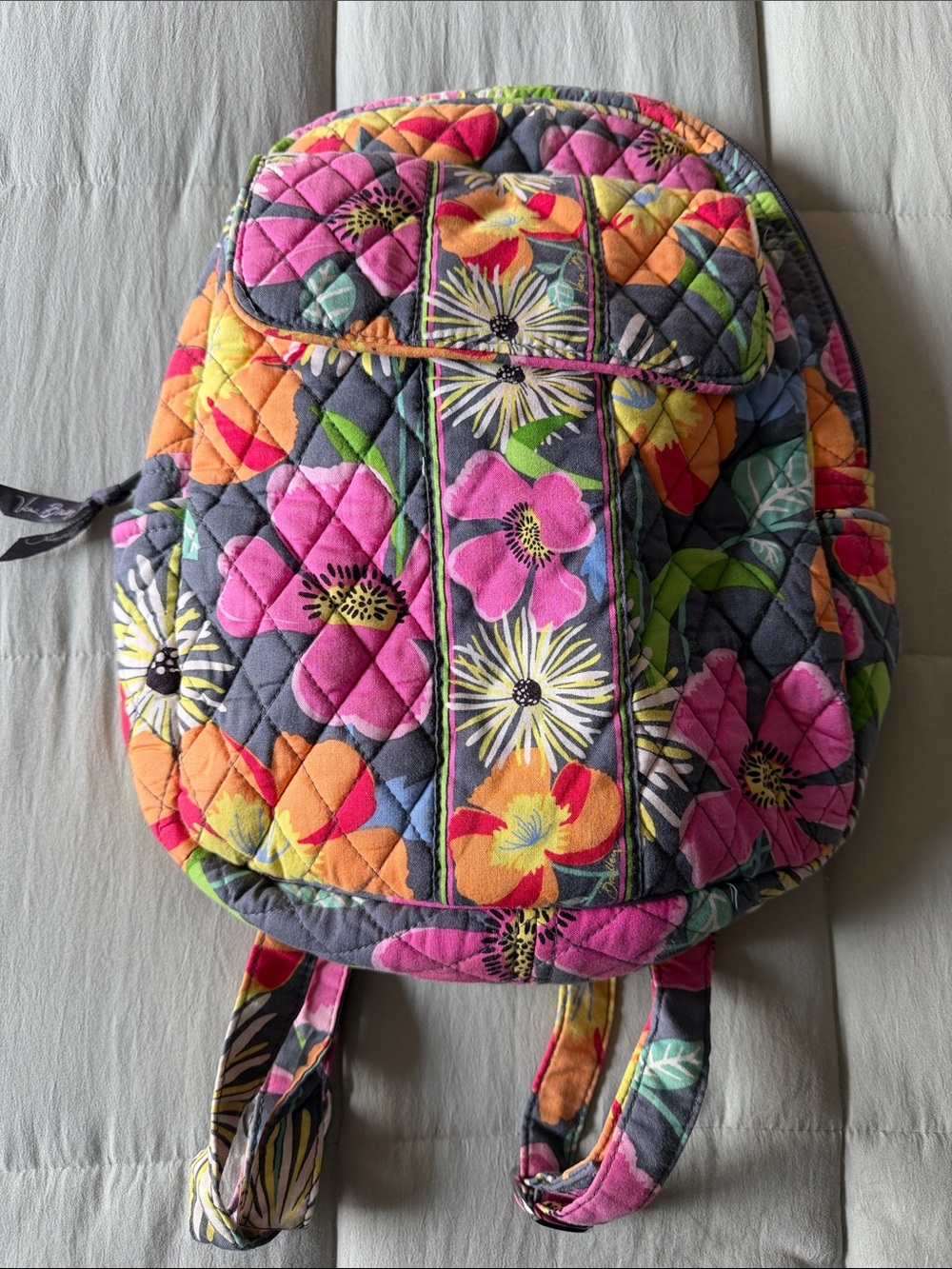 Vera Bradley small backpack in Jazzy Blooms